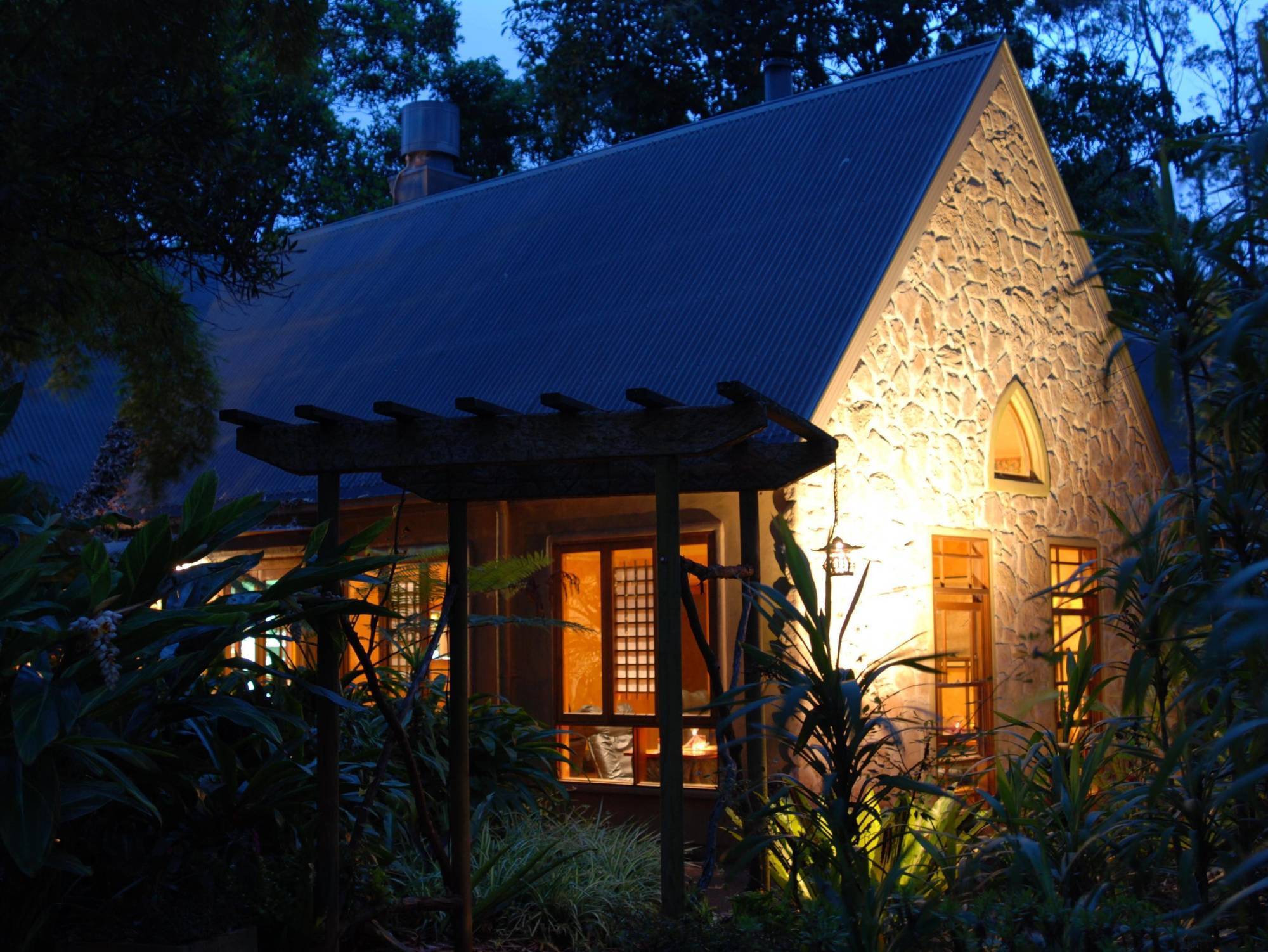 Witches Falls Cottages Núi Tamborine Ngoại thất bức ảnh